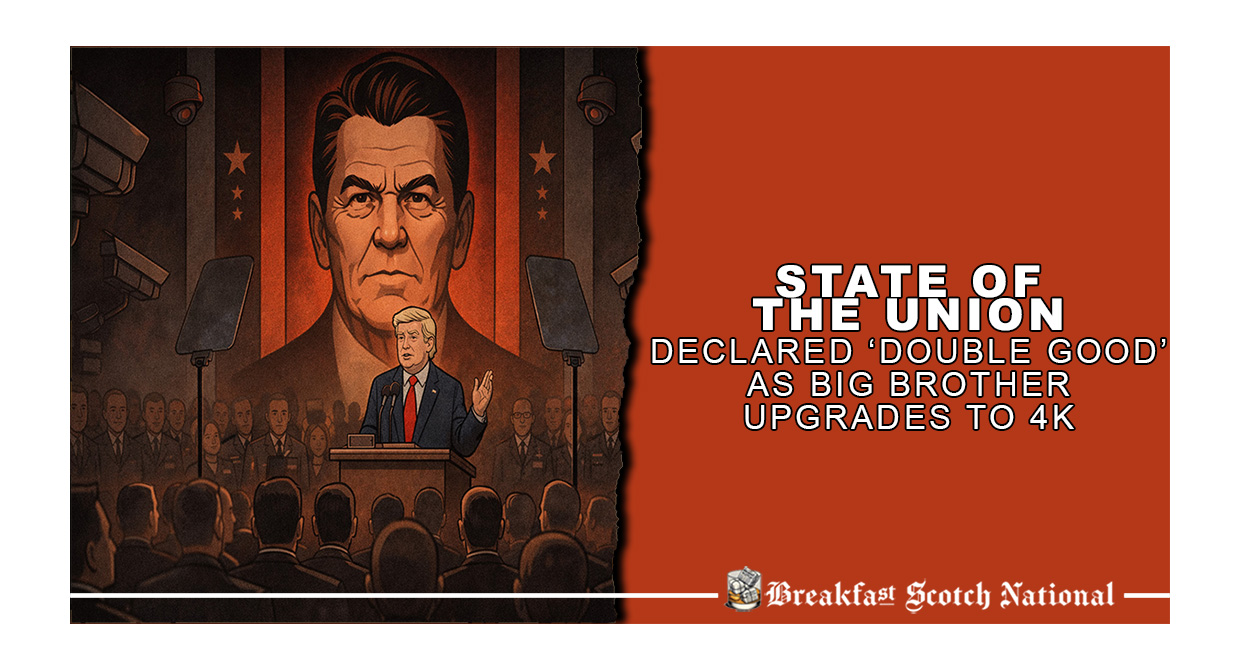 State of the Union Declared ‘Double Good’ as Big Brother Upgrades to 4K