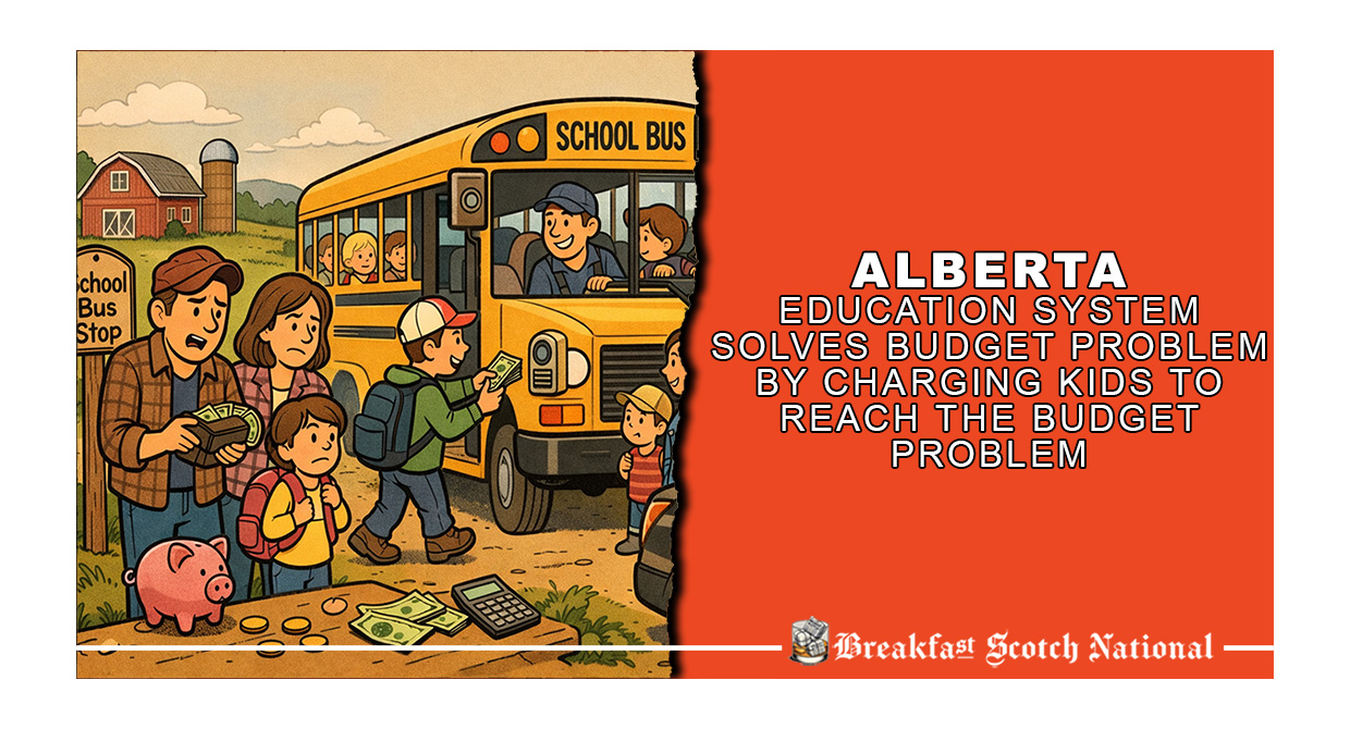 Alberta Education System Solves Budget Problem by Charging Kids to Reach the Budget Problem