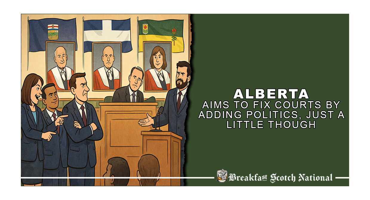 Alberta Aims to Fix Courts by Adding Politics, Just a Little Though