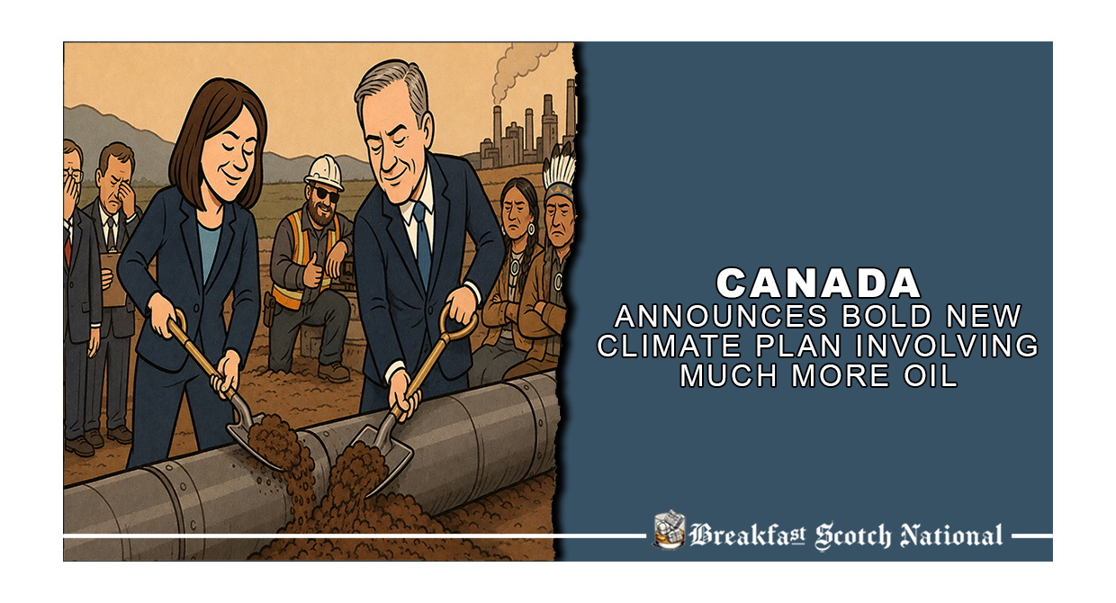 Canada Announces Bold New Climate Plan Involving Much More Oil