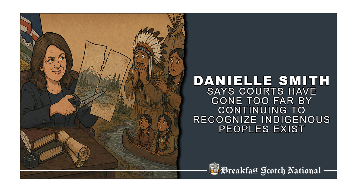 Danielle Smith Says Courts Have Gone Too Far By Continuing To Recognize Indigenous Peoples Exist