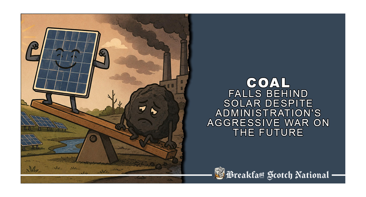 Coal Falls Behind Solar Despite Administration’s Aggressive War On The Future