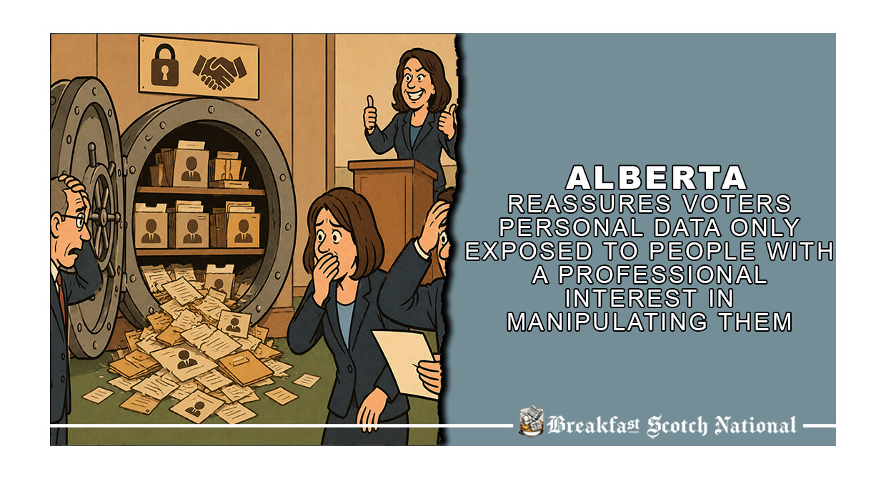 Alberta reassures voters personal data only exposed to people with a professional interest in manipulating them