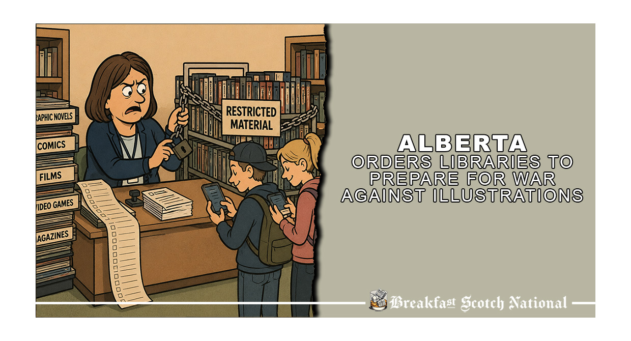 Alberta Orders Libraries To Prepare For War Against Illustrations