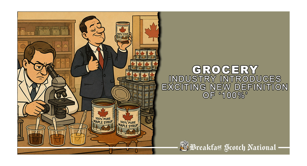 Grocery Industry Introduces Exciting New Definition Of ‘100%’