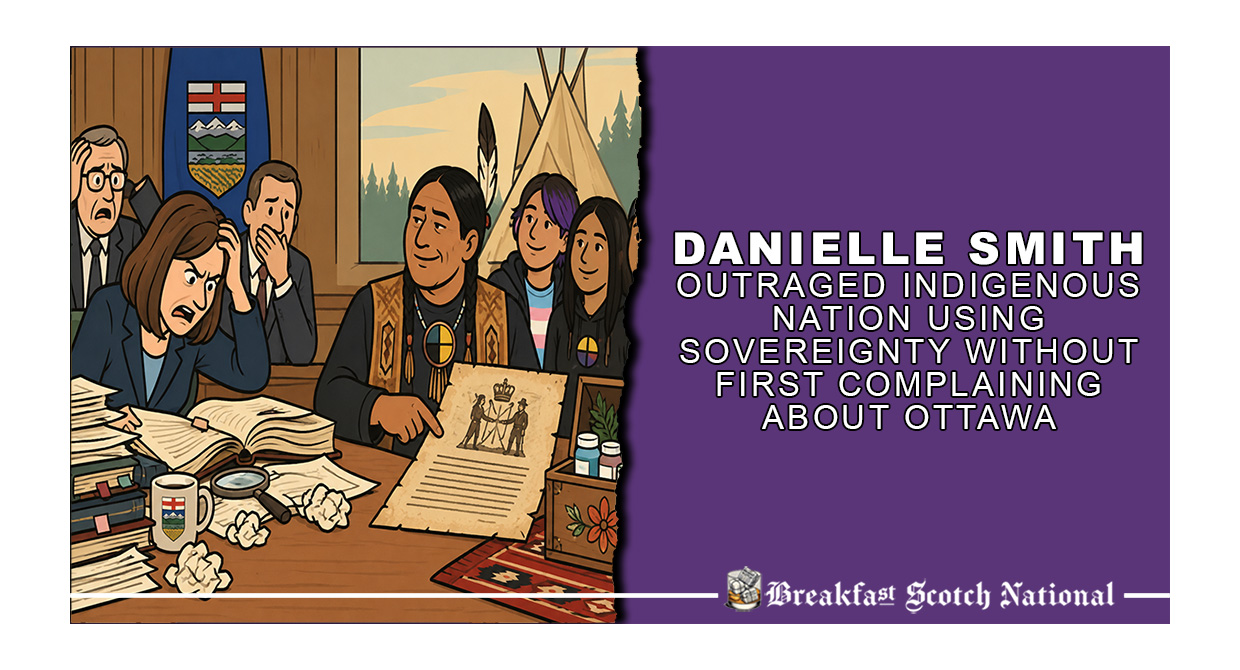 Danielle Smith outraged Indigenous Nation using sovereignty without first complaining about Ottawa